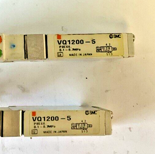 SMC VQ1200-5 SOLENOID PNEUMATIC VALVE 0.1-0.7MPA ***LOTOF2***
