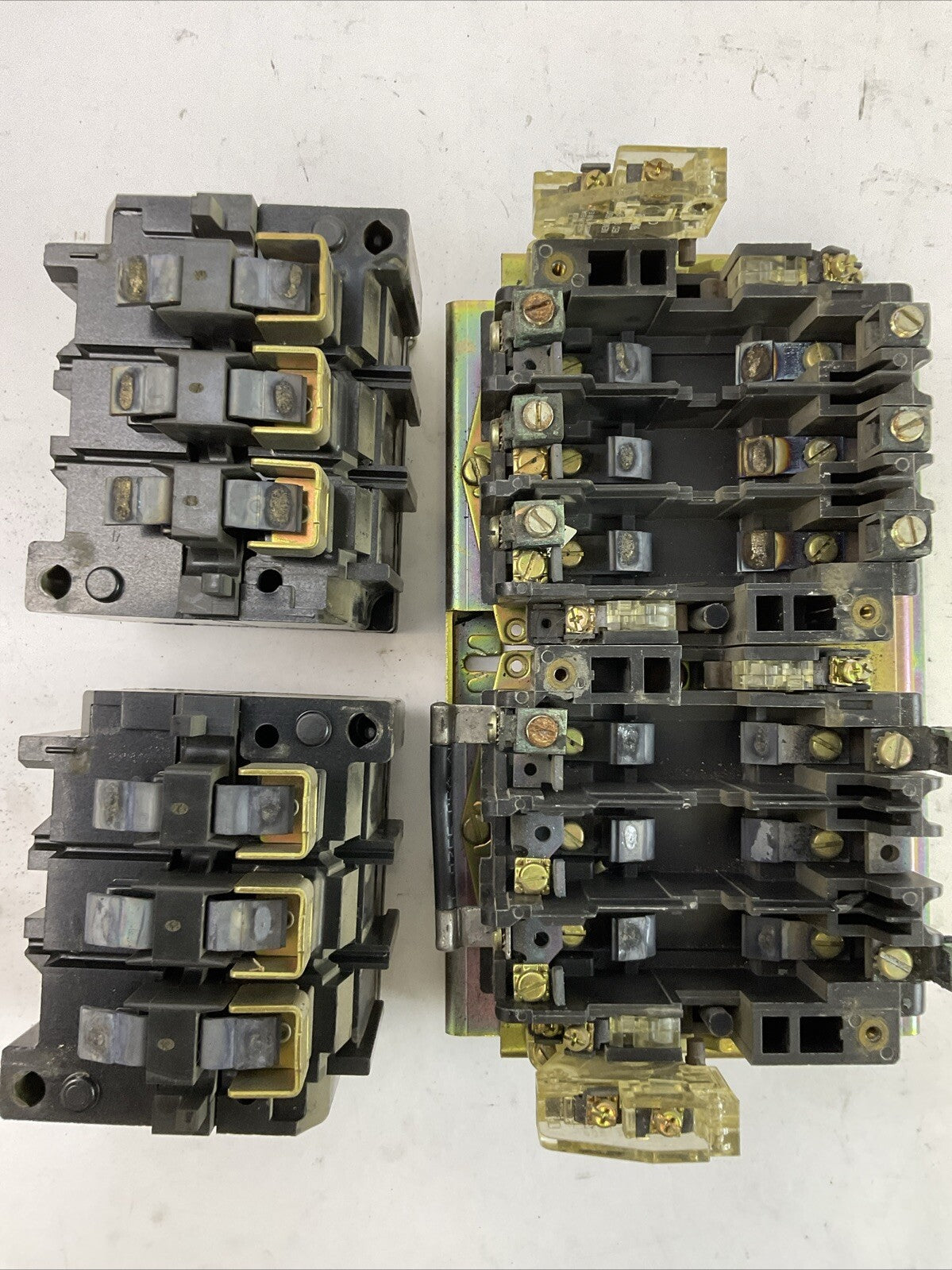 SQUARE D 8702SD02 REVERSING CONTACTOR SER A 600V 25HP 31063-409-38 COIL 120V 60H