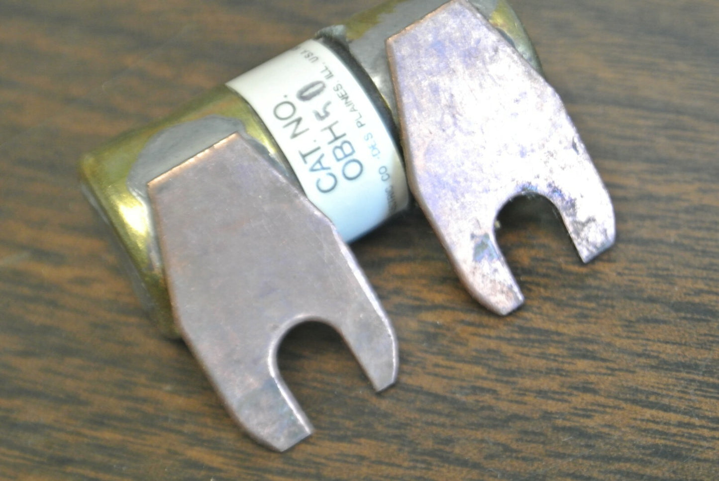 ECONOMY / FPE OBH-50 BOLT-ON FUSE / 50A / 32VDC / NEW SURPLUS