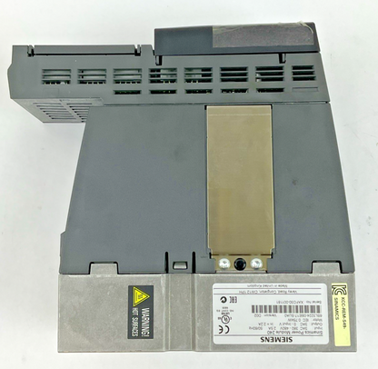 SIEMENS 6SL3224-0BE17-5UA0 SINAMICS POWER MODULE 240 480V 0.75KW VER.D02