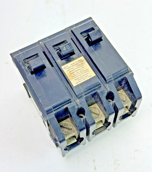 CROUSE-HINDS - MP-A340 - CIRCUIT BREAKER - 40A, 3 POLE, 240 VAC, MP-A-340