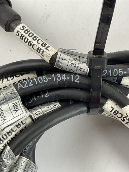 ALLEN BRADLEY A22105-134-12 AC DRIVE CABLE (LOT OF 13)