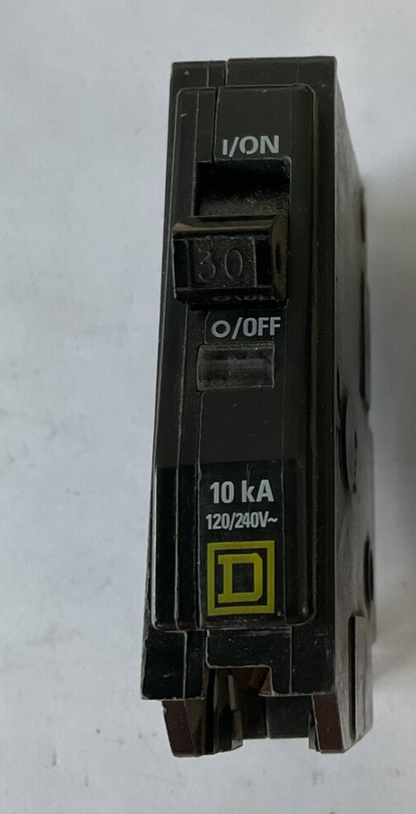 SQUARE D QOB130 CIRCUIT BREAKER 120/240VDC***LOTOF2***