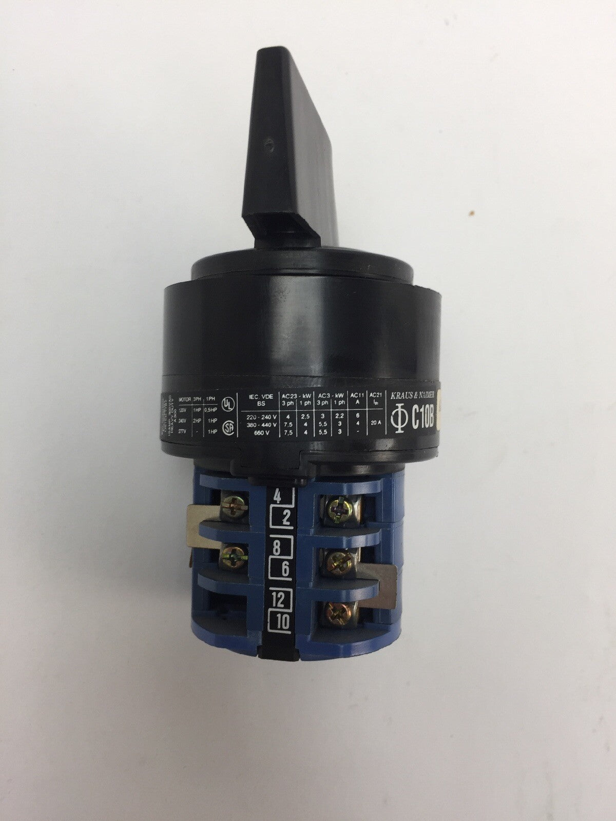 KRAUS & NAIMER C10B A243 ROTARY SWITCH