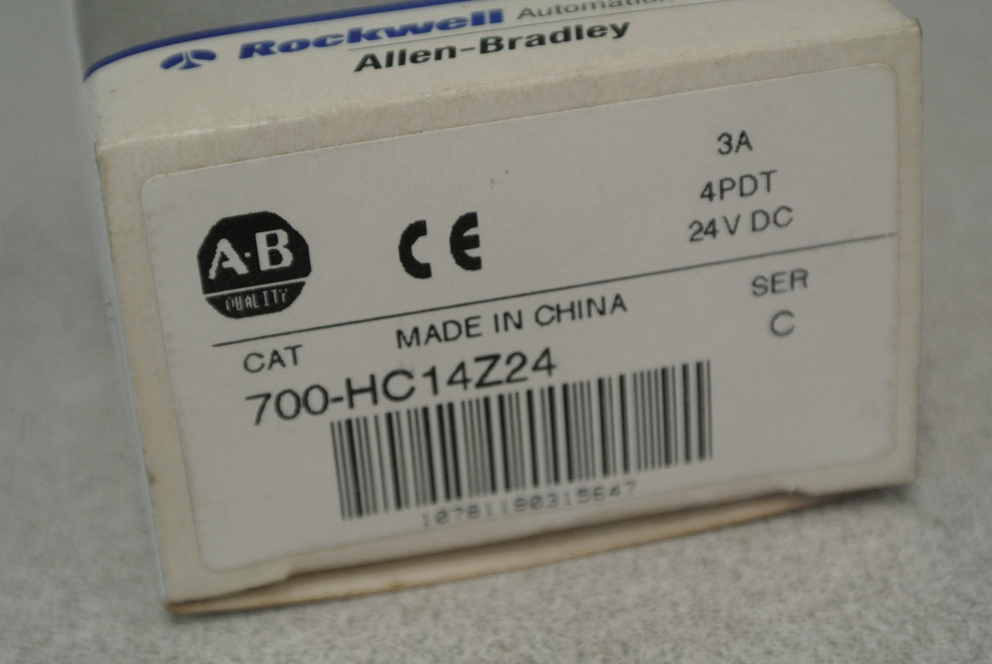 ALLEN-BRADLEY 700-HC14Z24 RELAY / 3A / 4PDT / 24VDC / NEW SURPLUS