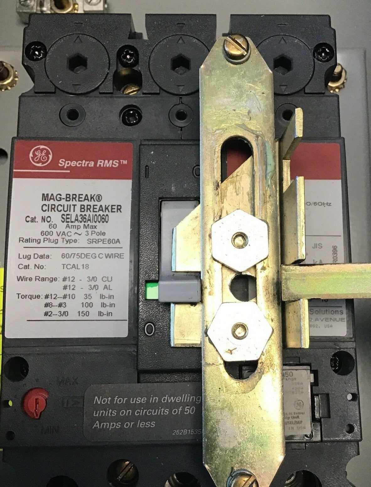GENERAL ELECTRIC CR340L3X4EAC1AAJ PUMP PANEL NEMA 2 115-120V 3POLE