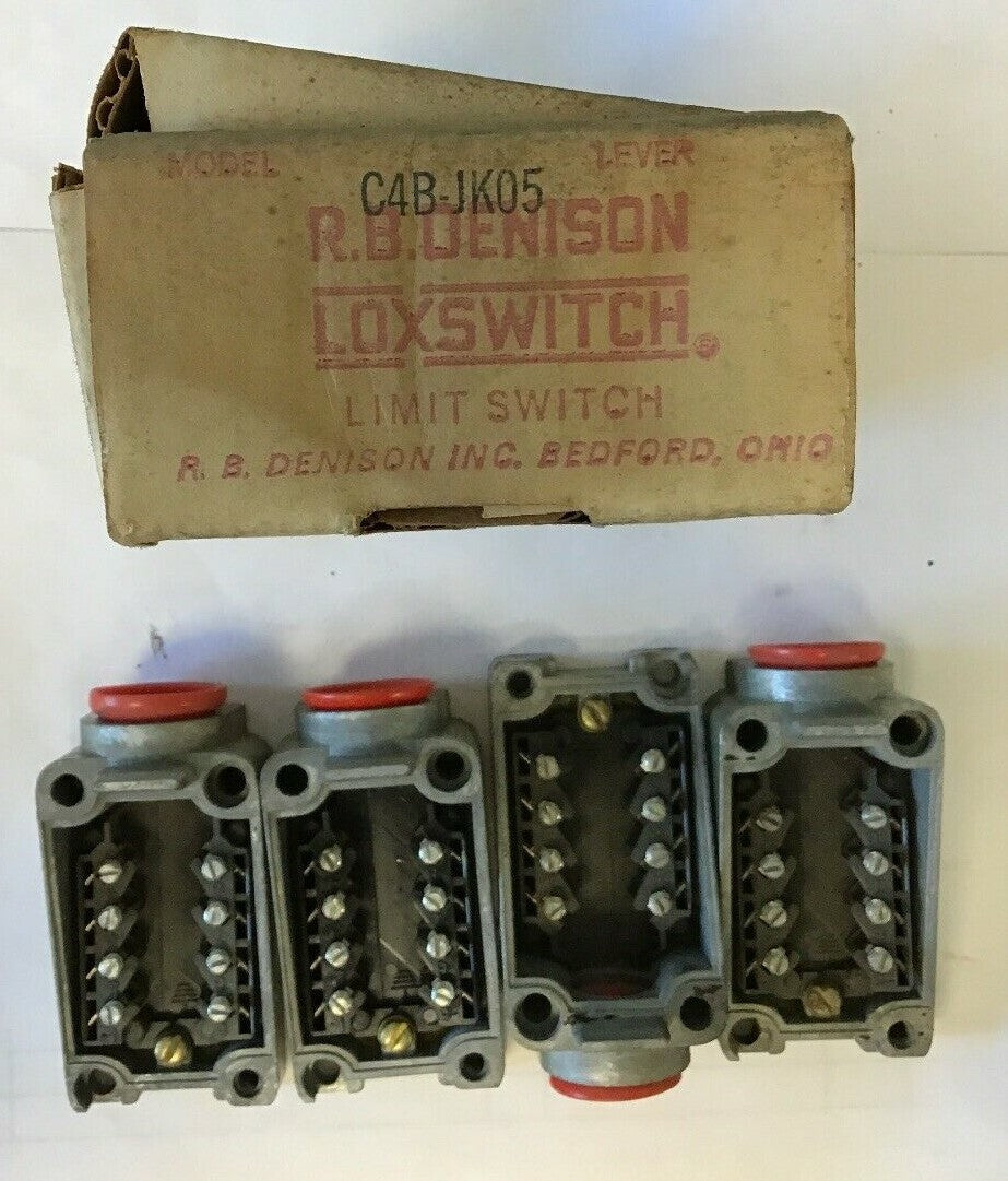 R.B. DENISON C4B BASE FOR LOXSWITCH LIMIT SWITCH***LOTOF4***