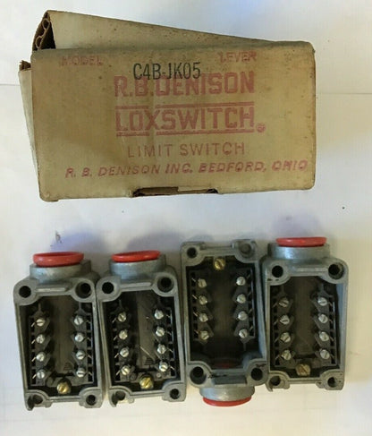 R.B. DENISON C4B BASE FOR LOXSWITCH LIMIT SWITCH***LOTOF4***