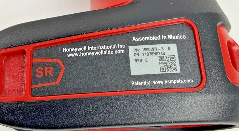HONEYWELL 1990ISR-3-N BARCODE SCANNER REV.E