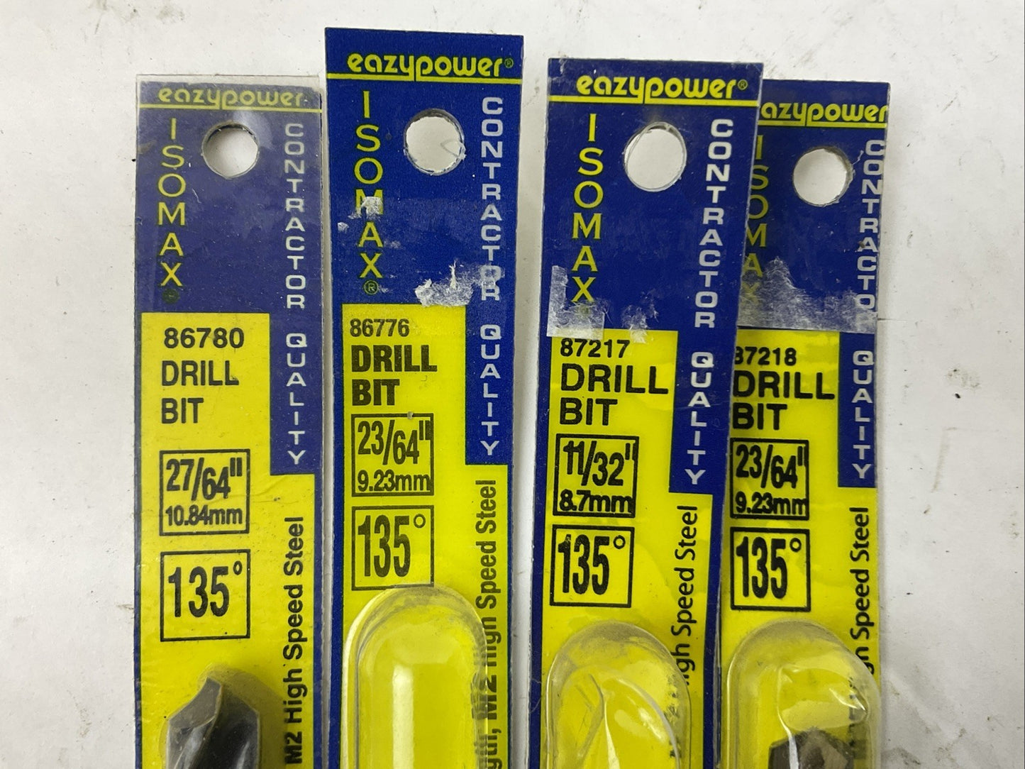 EAZYPOWER 86780, 86776, 87217 & 87218 135° ISOMAX DRILL BIT CONTRACTOR QUALITY