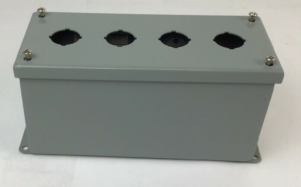 WIEGMAN PBXD-4 4 HOLE ENCLOSURE PBXD4 TYPE 12 & 13 ENCLOSURE