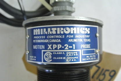MILLTRONICS XPP-2-1 MOTION-SENSING PROBE  / 3S-DSH-87159 - NEW SURPLUS