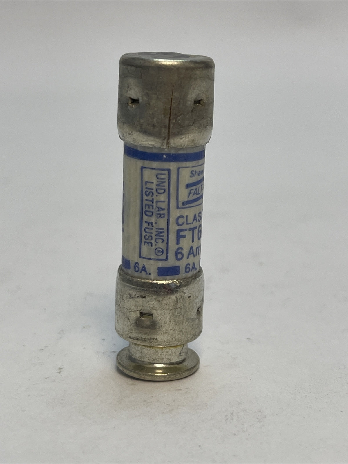 SHAWMUT FT6R FALT-TRAP CLASS RK5 FUSE 6AMP 250VAC (LOT OF 10)