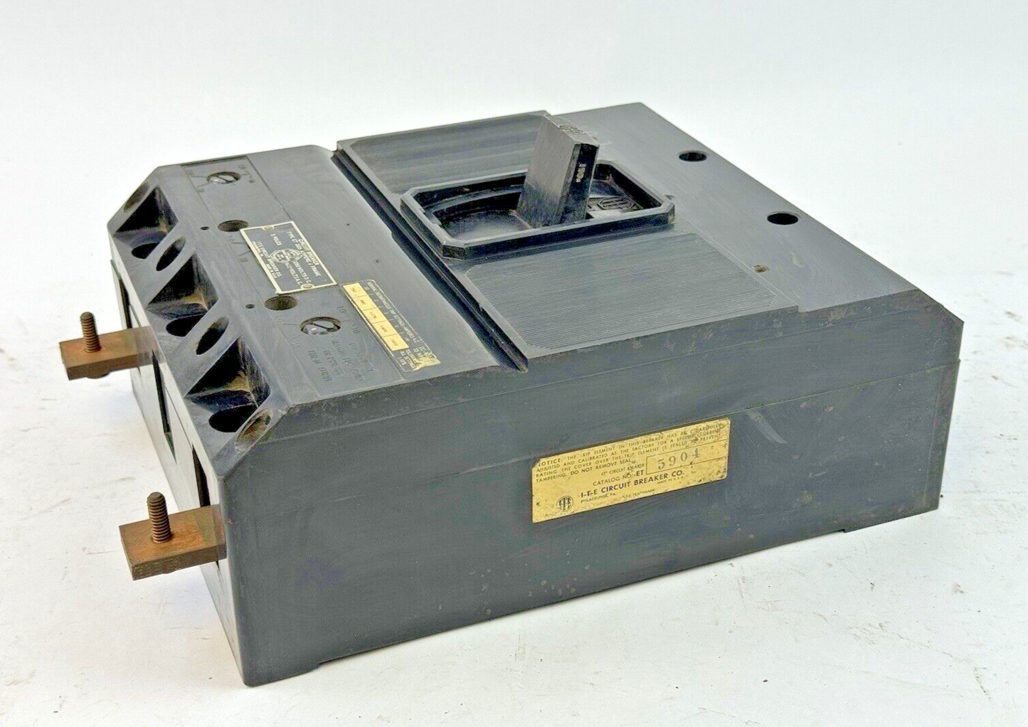 ITE - ET5904 - MOLDED CASE ET-225 FRAME CIRCUIT BREAKER - 150 A, 3 POLE, 600 VAC