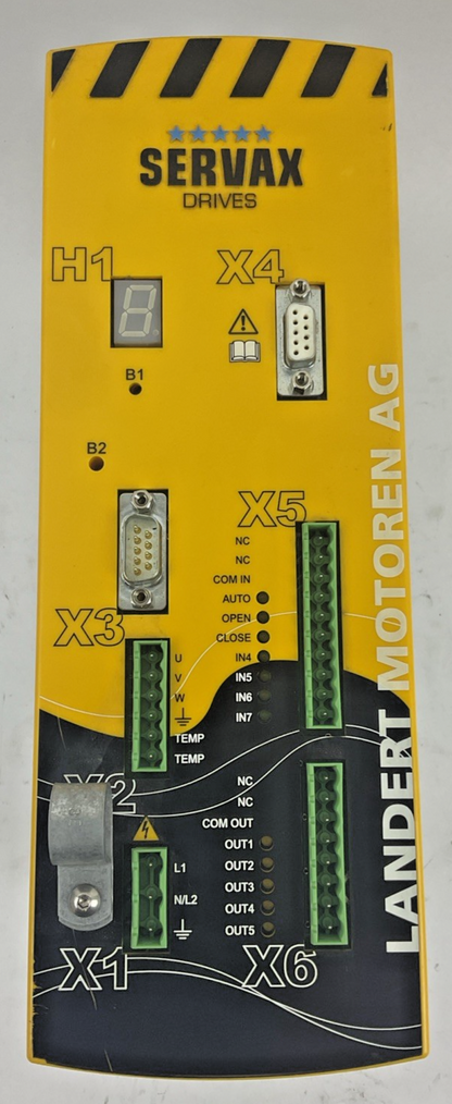 SERVAX SMDC-400 DRIVE 230VAC 50-60HZ 310W F/W01.01 H/W1.0 310W