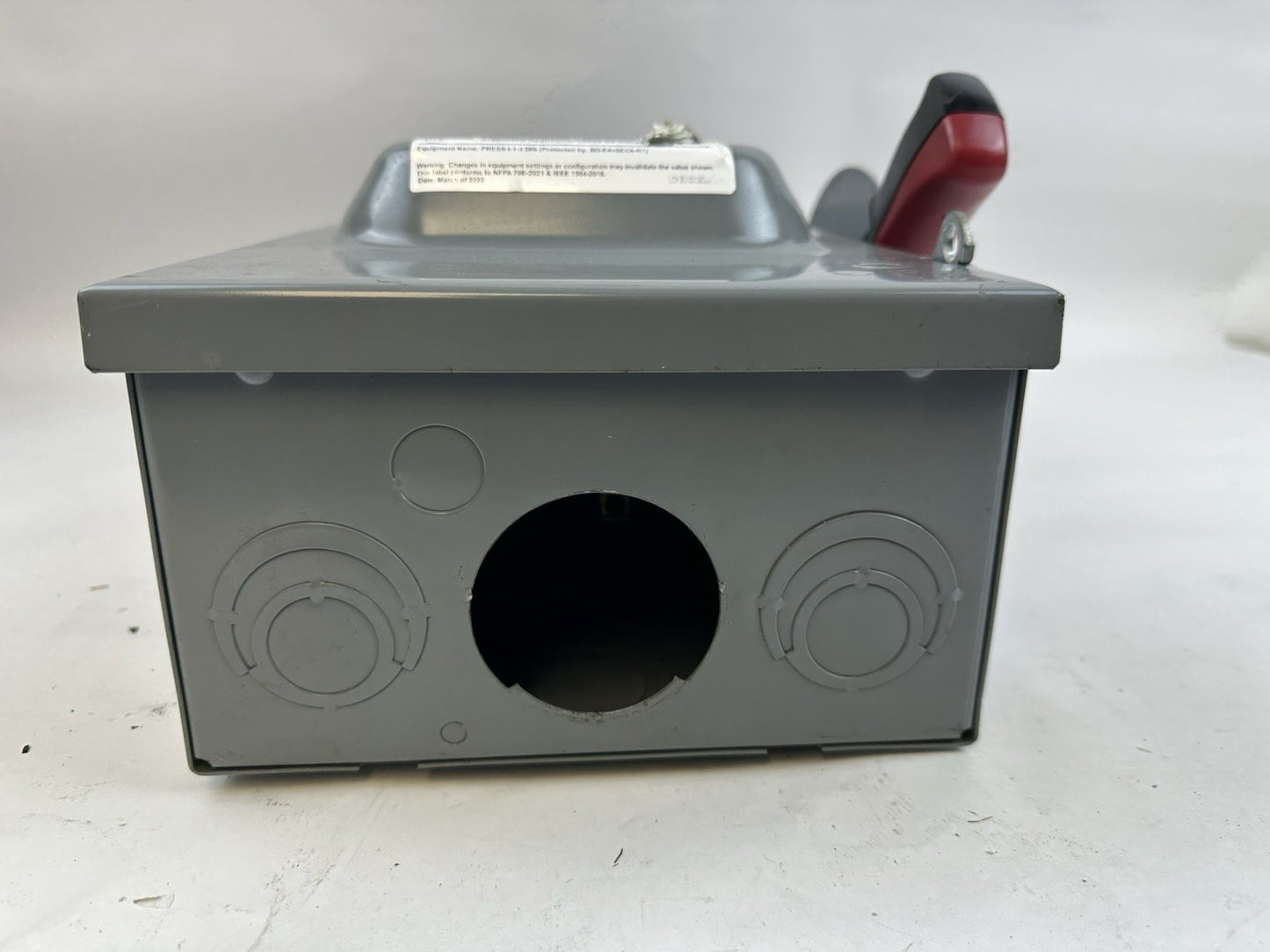 SQUARE D H362 HEAVY DUTY SAFETY SWITCH 600 VOLT 60 AMP