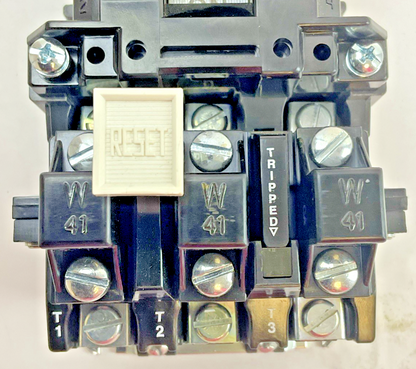 ALLEN BRADLEY 500F-BOD930 SER.C STARTER W/DB762DL COIL 592-EUTB, 595-A02