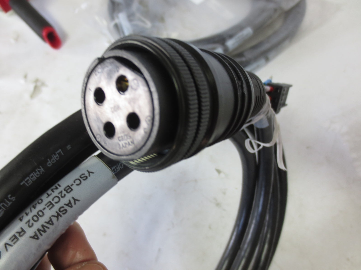 YASKAWA YSC-B2CE-002, Rev. 4 - MOTOR POWER CABLE, "3050M, CHK ROT" - NEW SURPLUS