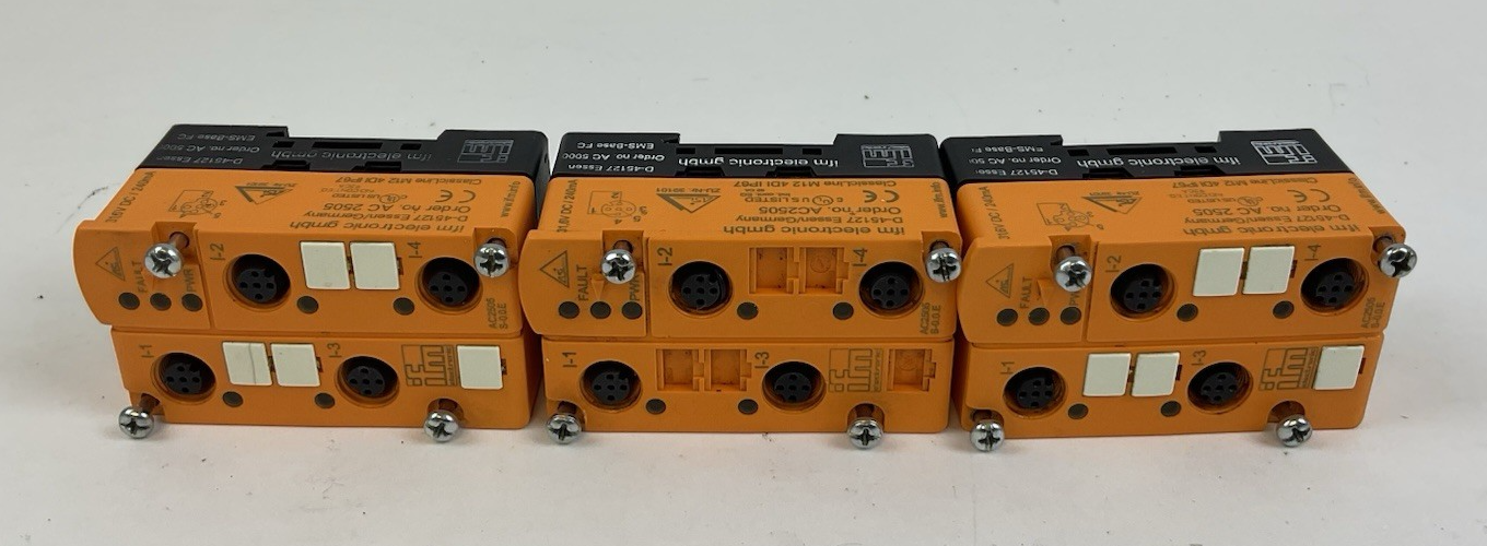 IFM ELECTRONIC RELAY GMBH D-45127 316V DC / 240mA LOT OF 3