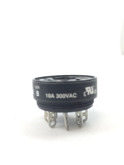 ALLEN BRADLEY 700-HN108 TUBE BASE SOCKET 8 PIN 10A 300VAC SERIES B (LOT OF 6)
