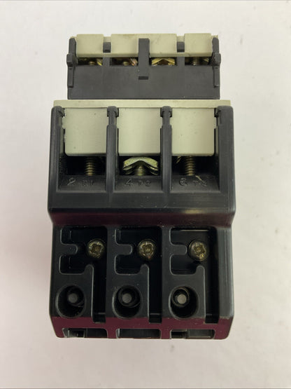 TELEMECHANIQUE STARTER (LC1 D1210 CONTACTOR 600VAC COIL 120V + LR2 D1310 4-6A)