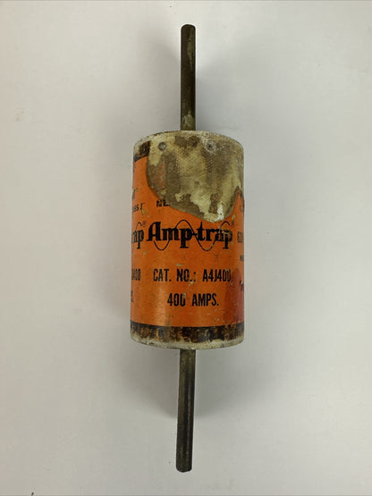 SHAWMUT A4J400 AMP-TRAP FUSE 400AMP 600VAC CLASS J