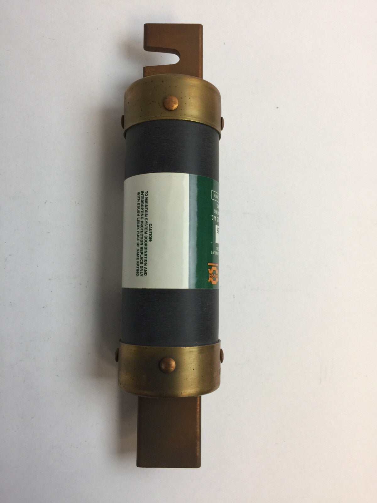 BRUSH LESRK350 TIME DELAY DUAL ELEMENT CURRENT LIMITING FUSE 350A 600VAC CLASS