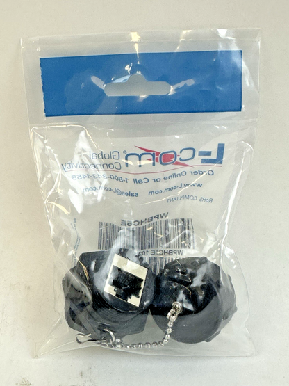 L-COM WPBHC5E BULKHEAD PANEL MOUNT COUPLER
