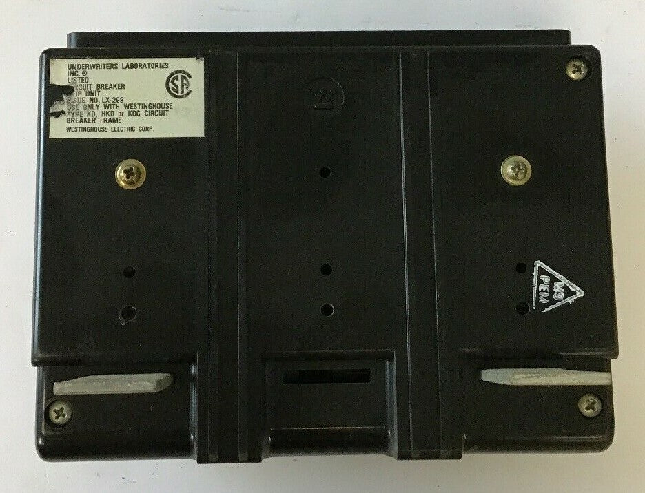 WESTING HOUSE KT2400T TRIP UNIT 400 AMP