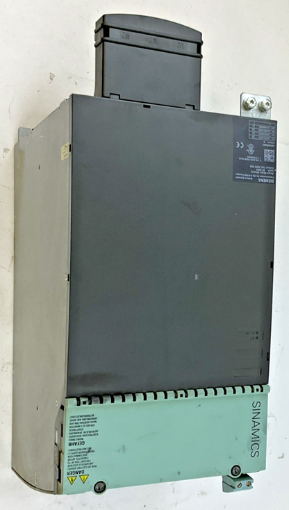 SIEMENS 1P 6SL3120-1TE28-5AA3 SINGLE MOTOR MODULE OUTPUT 3AC 400V 85A INPUT DC