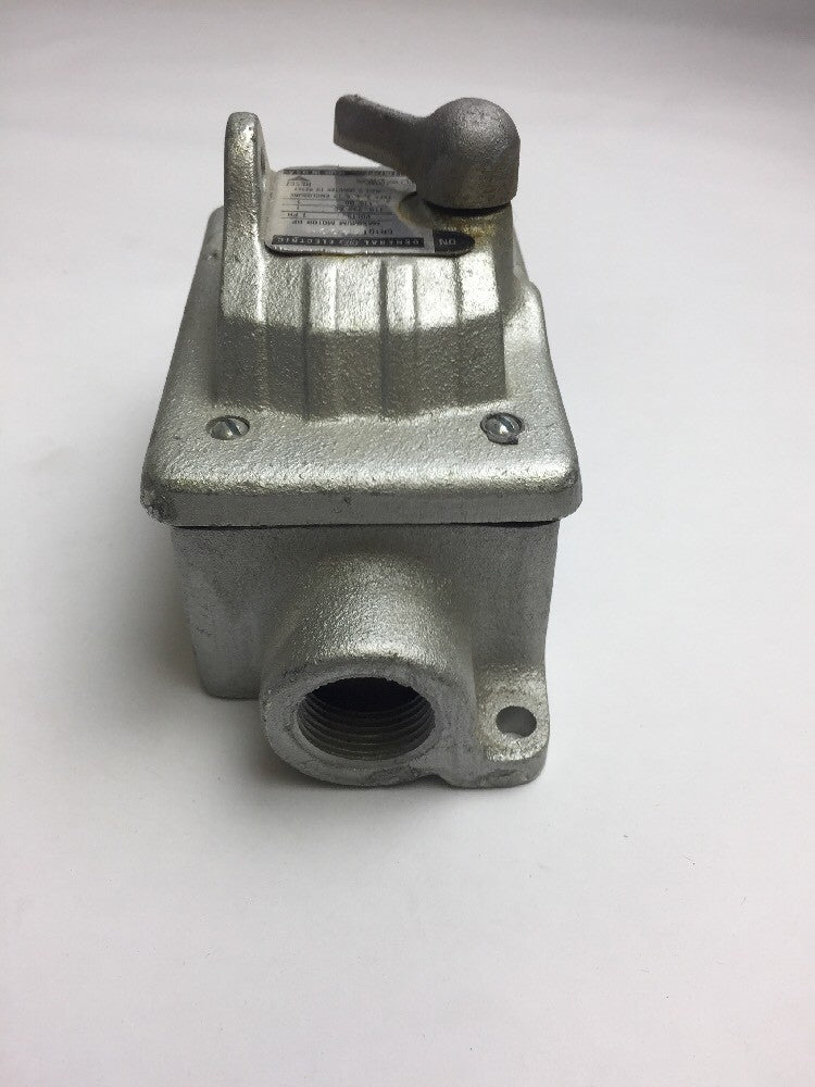 GE CR101Y400H MAN MOTOR STARTER SINGLE SPEED 1HP MAX 115/230V 25-60HZ 1 POLE