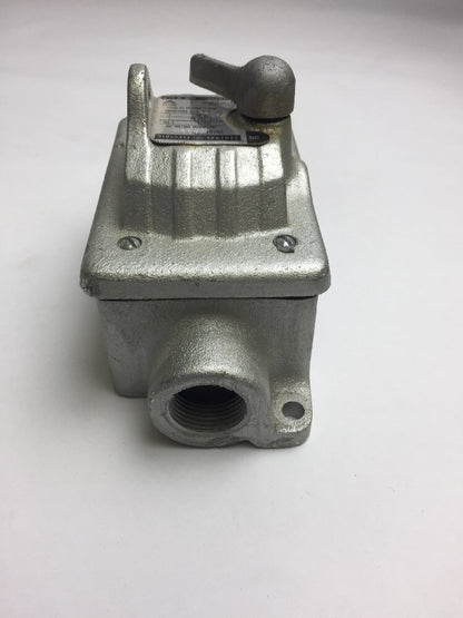 GE CR101Y400H MAN MOTOR STARTER SINGLE SPEED 1HP MAX 115/230V 25-60HZ 1 POLE