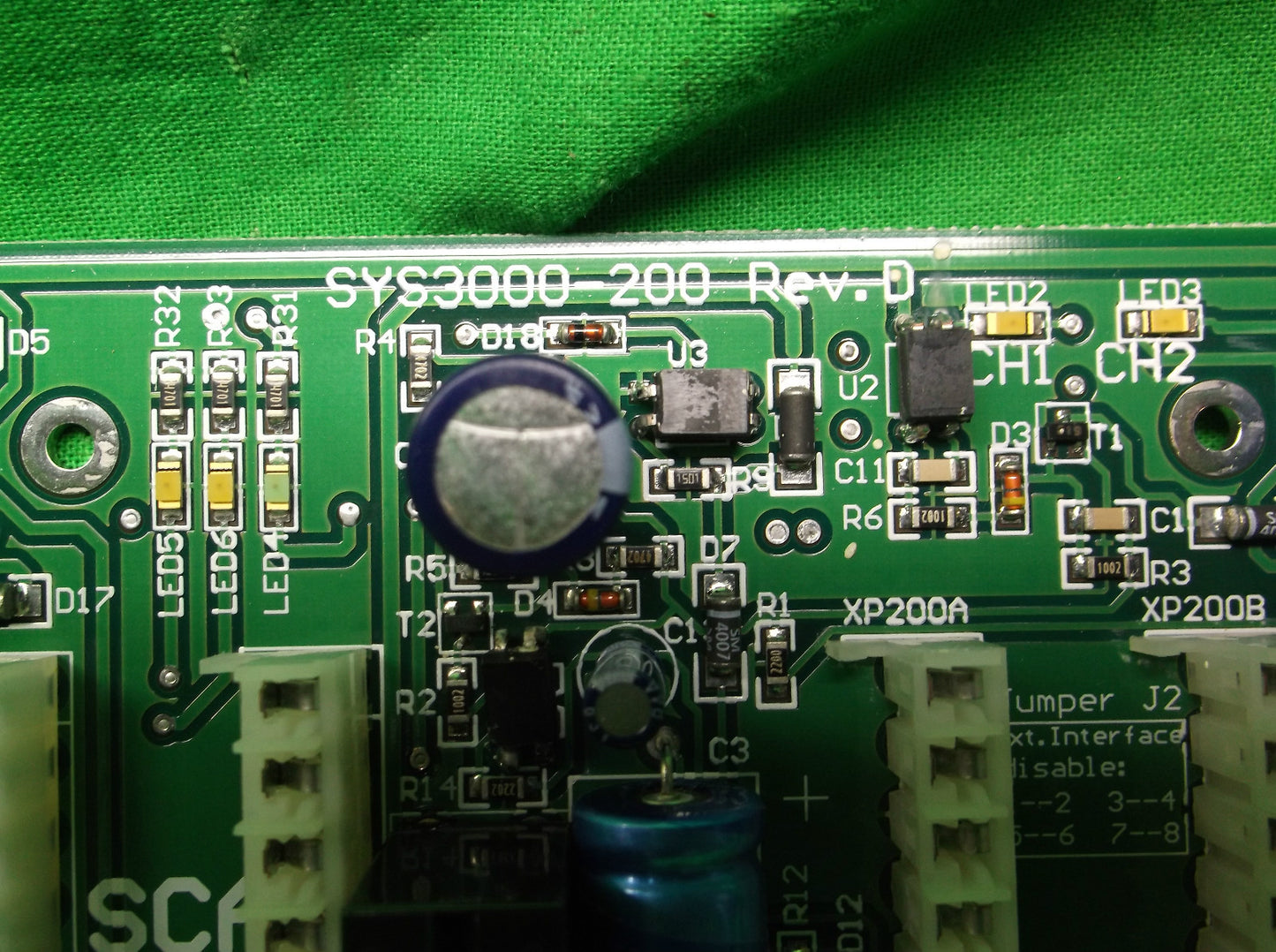 SCA SCHUCKER SYSTEM BOARD 3000-200, DRI_Noz, 0165.2005