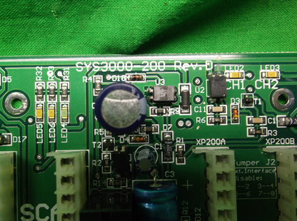 SCA SCHUCKER SYSTEM BOARD 3000-200, DRI_Noz, 0165.2005
