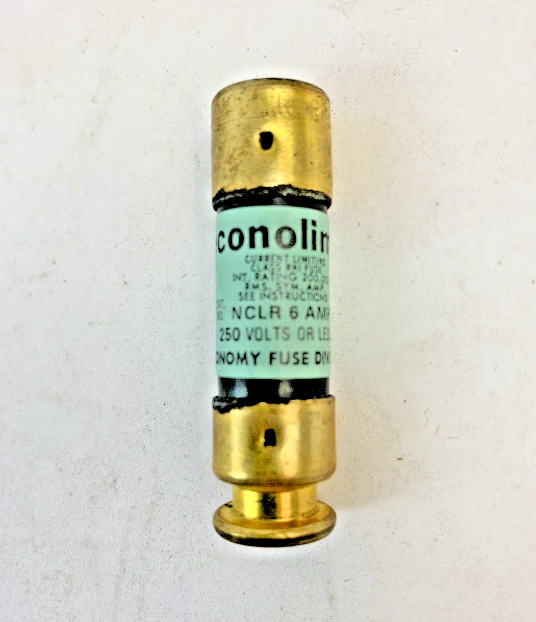 Economy Fuse - Econolim - NCLR 6 - 6A,  250V Fuse "Lot of 10"
