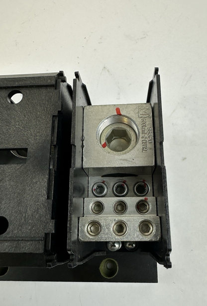 SQUARE D 9080-LBFA369136 3P 335A 600V POWER DISTRIBUTION BLOCK