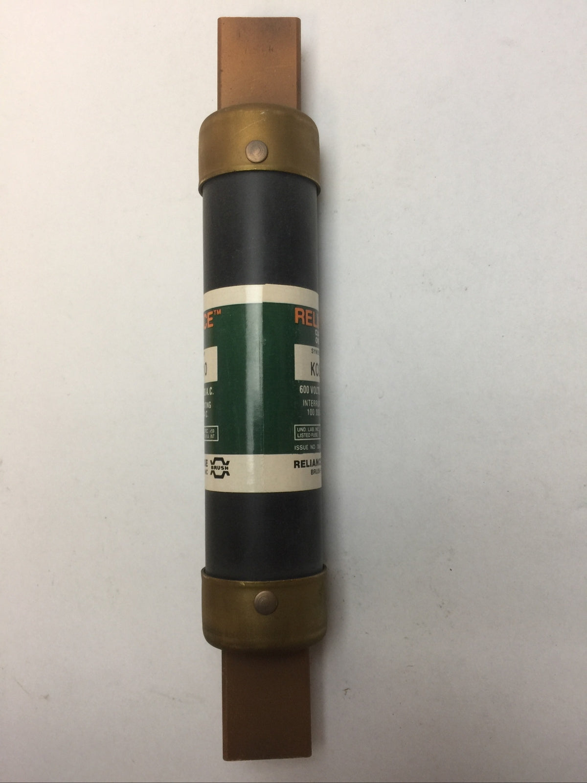 RELIANCE KOS110 CLASS K5 ONE TIME FUSE 110AMP 600VAC