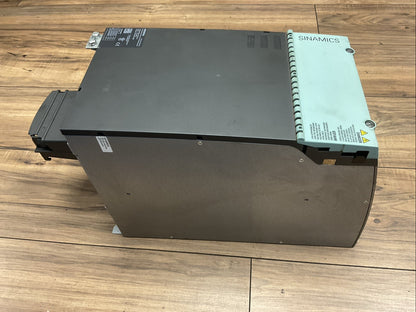 SIEMENS 1P 6SL3120-1TE28-5AA3 SINGLE MOTOR MODULE OUTPUT 3AC 400V 85A INPUT DC