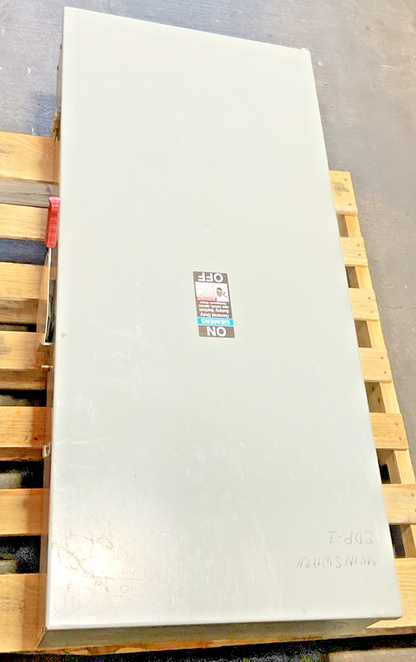 SIEMENS GF325N GENERAL DUTY SAFETY SWITCH 400A 240VAC 250VDC