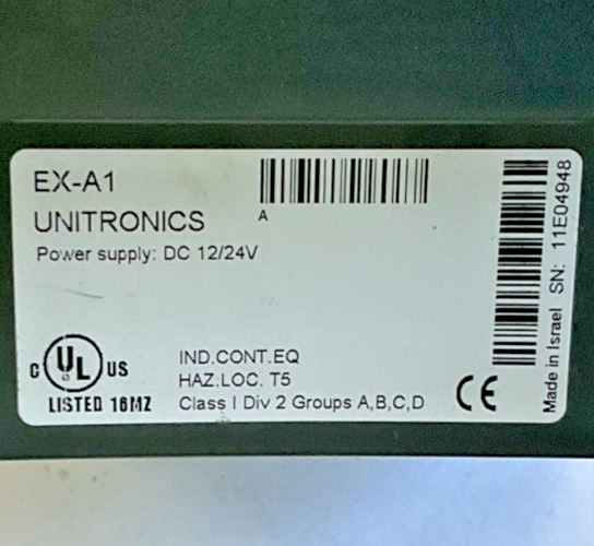 UNITRONICS EX-A1 EXPANSION ADAPTER  12/24VDC