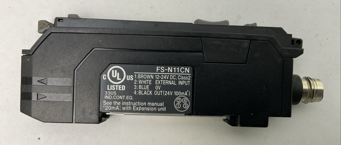 KEYENCE FS-N11CN AMPLIFIER FIBER