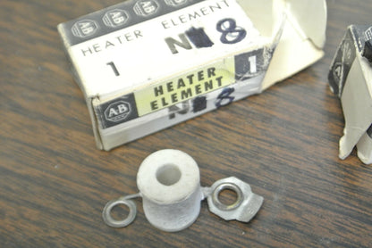 LOT of 6 / ALLEN-BRADLEY N-SERIES THERMAL OVERLOAD HEATER ELEMENTS / LIST BELOW
