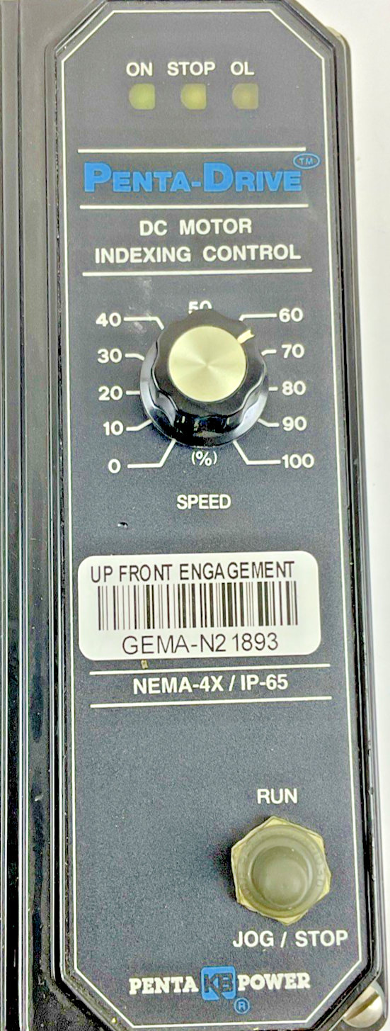KB ELECTRONICS KBPI-240D CONTROL UNIT 180VDC 10.2ADC 4028A 50/60HZ 230VAC