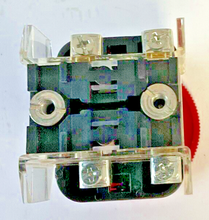 ALLEN BRADLEY 800H-FRXT PUSHBUTTON SER.F W/800T-XD1 SER. D & 800T-XD4 SER.E