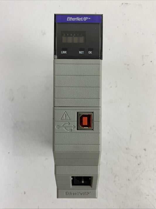 ALLEN BRADLEY 1756-EN2T SER D FW 10.007 CLX HI-CAP ENET/IP MODULE