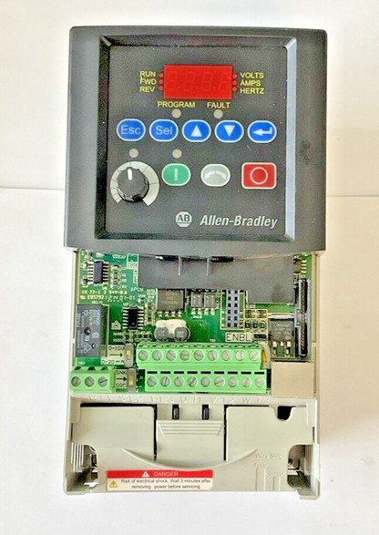 ALLEN BRADLEY 22B-D4P0N104 POWER FLEX AC DRIVE SER.A 1.5KW/2.0HP  FRN.6.02