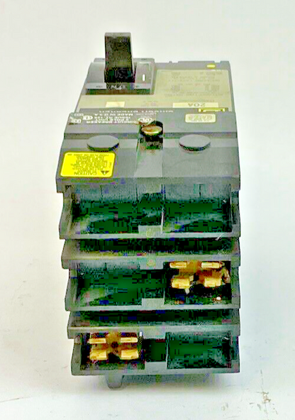 SQUARE D FHB26020BC CIRCUIT BREAKER 20A SER.2 2POLE 600VAC 250VDC 65KA
