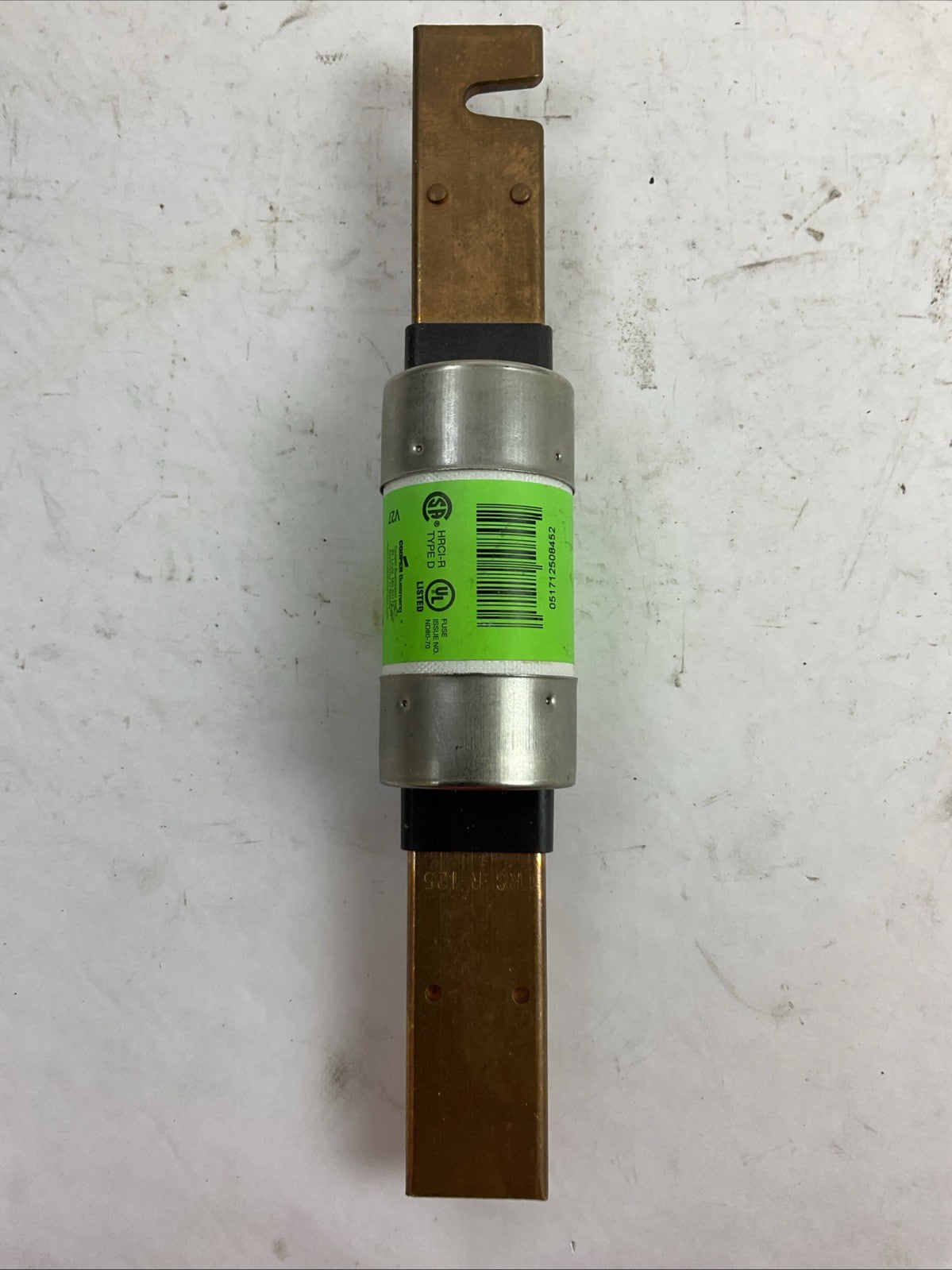 FUSETRON FRS-R-125 600VAC 300VDC 125AMP ENERGY EFFICIENT CLASS RK5 FUSE