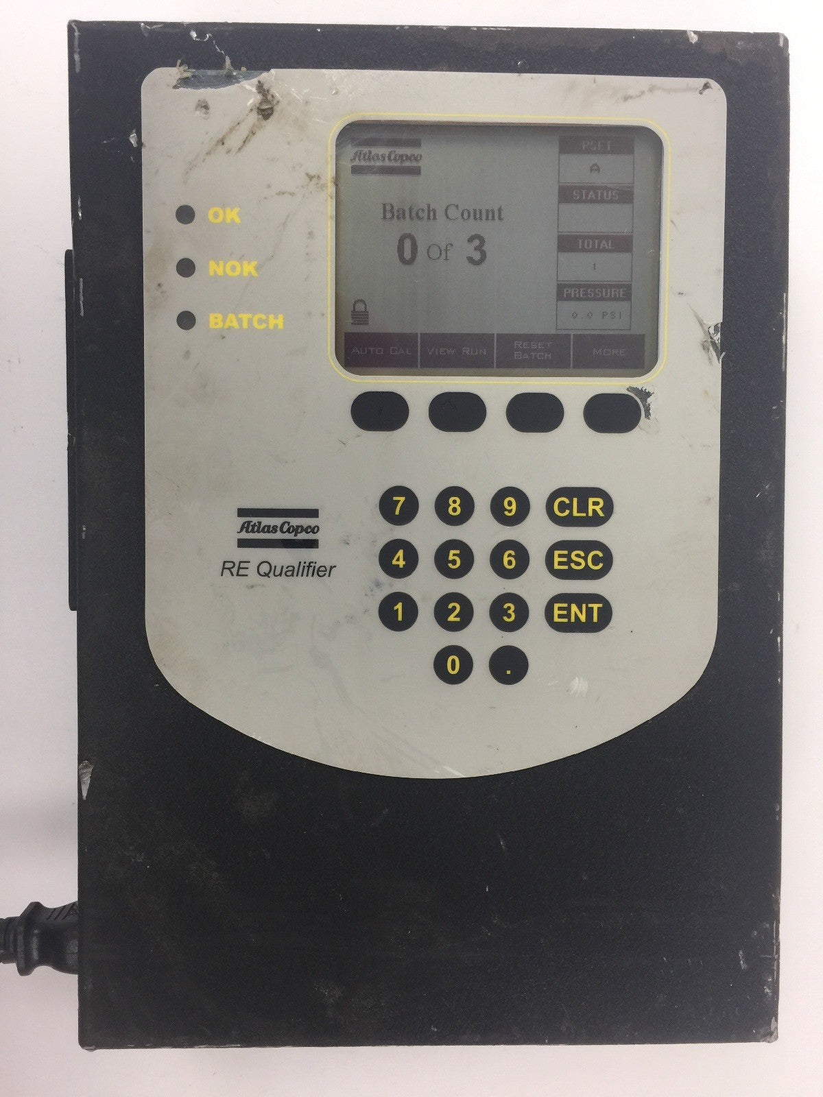 ATLAS COPCO 9810-7050-80 RE QUALIFIER TOOL MONITOR COUNTER