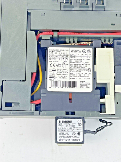 SIEMENS - 3RK1301-1HB00-0AA2/ 3RV1011-1HA10/ 3RH1911-1AA01/ 3RK 1903-0AB00